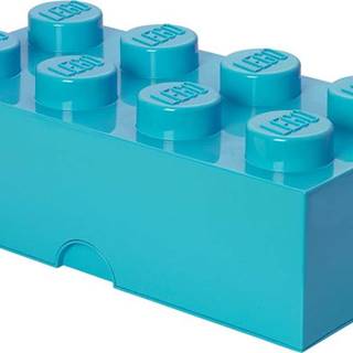 Azurově modrý úložný box LEGO®