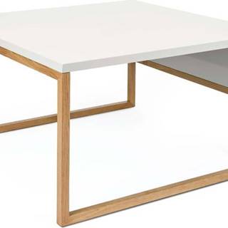 Bílý konferenční stolek Woodman Cubis