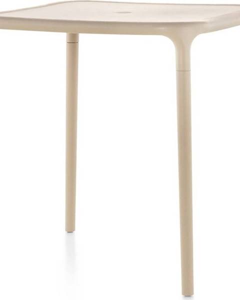 Magis Béžový jídelní stůl Magis Air, 65 x 65 cm