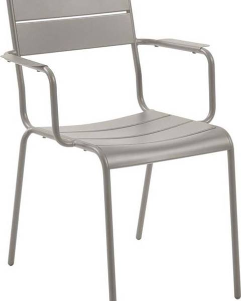 La Forma Šedobéžová židle La Forma Allegian