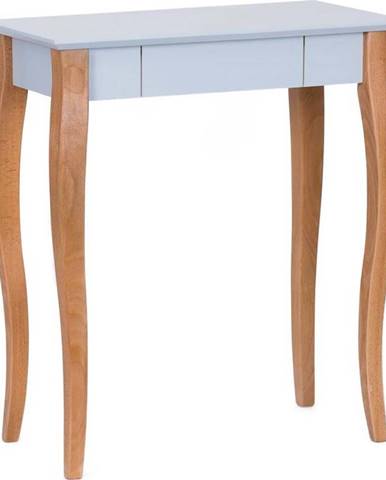 Světle šedý psací stůl Ragaba Lillo, délka 65 cm