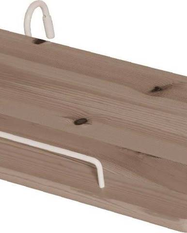 Hnědý závěsný noční stolek z borovicového dřeva k dětské posteli Flexa Classic