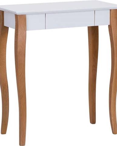 Bílý psací stůl Ragaba Lillo, délka 65 cm
