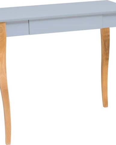 Světle šedý psací stůl Ragaba Lillo, délka 85 cm