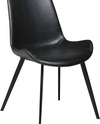 Černá jídelní židle z eko kůže DAN–FORM Denmark Hype