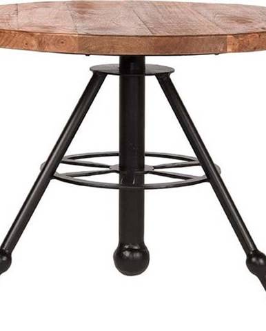 Odkládací stolek s deskou z mangového dřeva LABEL51 Solid, ⌀ 60 cm