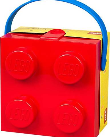 Červený úložný box s rukojetí LEGO®