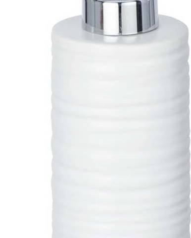 Bílý keramický dávkovač mýdla Wenko Mila, 260 ml