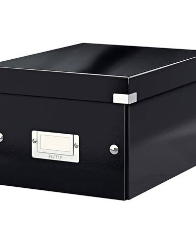 Černá úložná krabice Leitz Universal, délka 28 cm