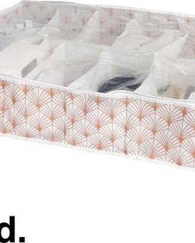 Organizér na boty pod postel Compactor Blush Range, 76 x 60 cm