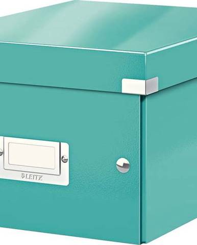 Tyrkysové zelená úložná krabice Leitz Universal, délka 28 cm