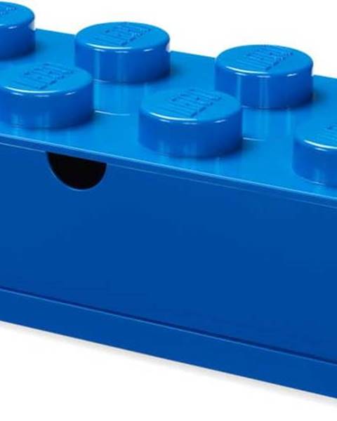 LEGO Modrý stolní box se zásuvkou LEGO®, 31 x 16 cm