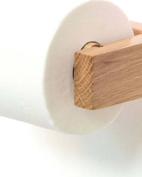Wireworks Nástěnný držák na toaletní papír z dubového dřeva Wireworks Mezza