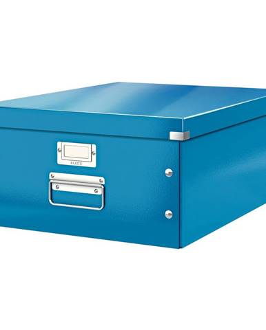 Modrá úložná krabice Leitz Universal, délka 48 cm