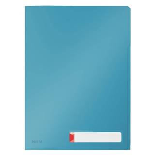 Modré třídící kancelářské desky Leitz Cosy, A4