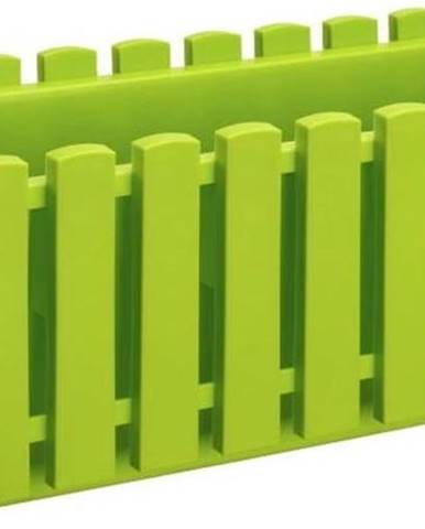 Hráškově zelený truhlík Gardenico Fency System, délka 50 cm