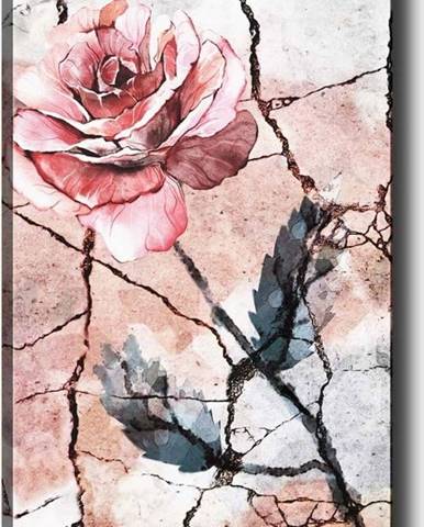 Nástěnný obraz na plátně Tablo Center Lonely Rose, 40 x 60 cm