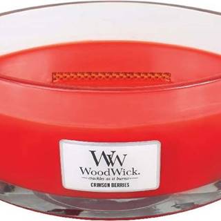Vonná svíčka WoodWick Červená jeřabina, 30 hodin hoření