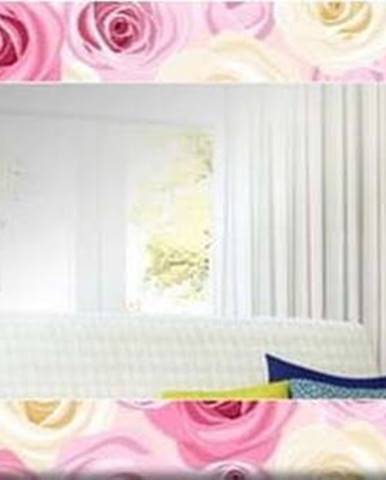 Nástěnné zrcadlo Oyo Concept Roses, 120 x 40 cm
