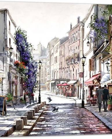 Obraz Styler Canvas Watercolor Paris II, 75 x 100 cm