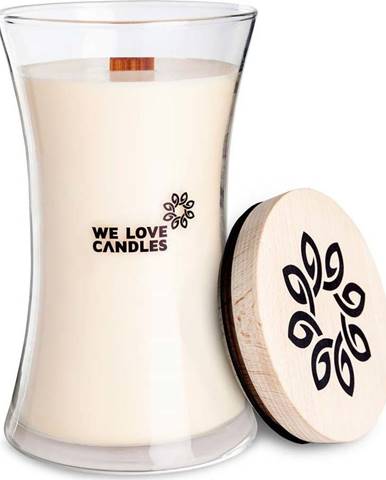 Svíčka ze sójového vosku We Love Candles Ivory Cotton, doba hoření 150 hodin