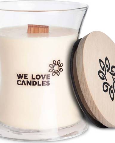 Svíčka ze sójového vosku We Love Candles Ivory Cotton, doba hoření 64 hodin