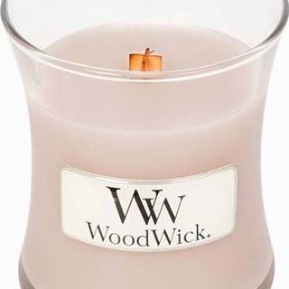 Vonná svíčka WoodWick Vanilka a mořská sůl, 20 hodin hoření