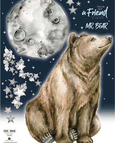 Nástěnná samolepka s medvědem Dekornik Mr. Bear