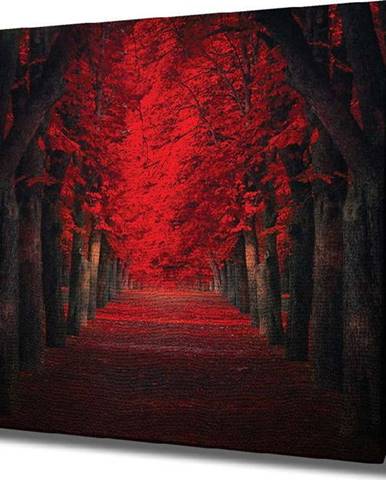 Nástěnný obraz na plátně Red Trees, 45 x 45 cm