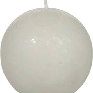 Bílá svíčka J-Line Ball