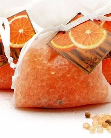 Vonný sáček z organzy s vůní pomeranče a skořice Ego Dekor Organza Naranja y Canela