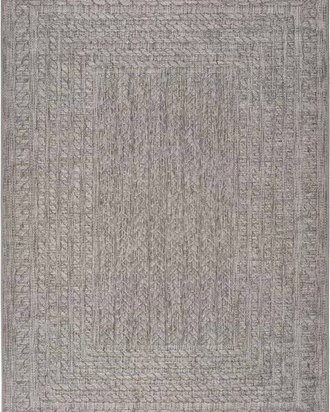 Šedý venkovní koberec Universal Jaipur Berro, 120 x 170 cm