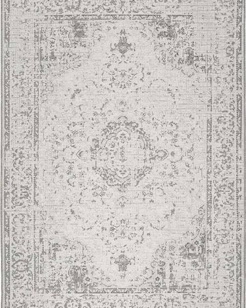 Universal Šedobéžový venkovní koberec Universal Weave Lurno, 155 x 230 cm