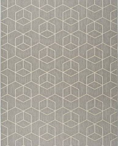Šedý venkovní koberec Universal Silvana Gusmo, 80 x 150 cm