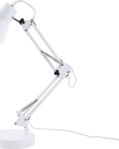 Leitmotiv Bílá železná stolní lampa Leitmotiv Fit