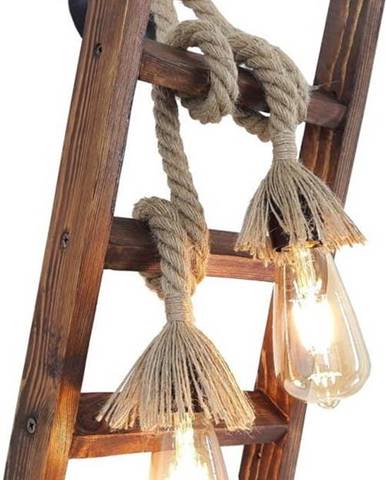 Dřevěné nástěnné svítidlo Merdiven