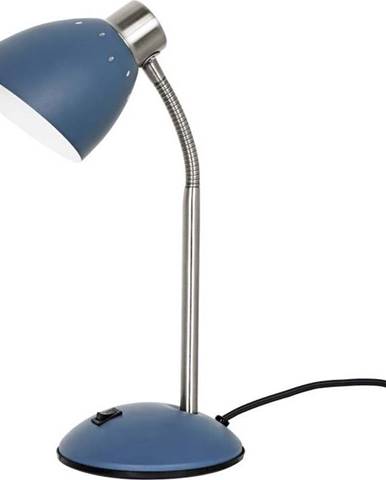 Modrá stolní lampa Leitmotiv Dorm