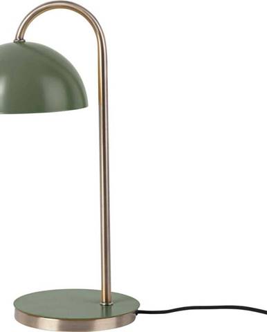 Stolní lampa v matné zelené barvě Leitmotiv Decova