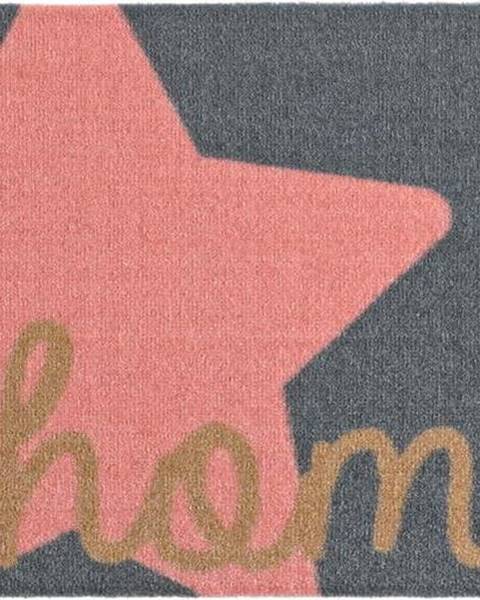Zala Living Šedorůžová rohožka Zala Living Design Star Home Grey Pink, 50 x 70 cm