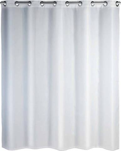 Bílý sprchový závěs s protiplísňovou povrchovou úpravou Wenko Baroque, 180 x 200 cm