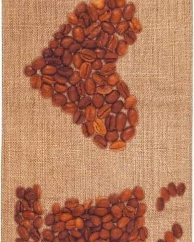 Běhoun Floorita Love Coffee, 60 x 150 cm