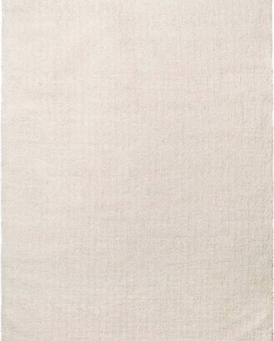 Bílý koberec Universal Shanghai Liso, 60 x 110 cm