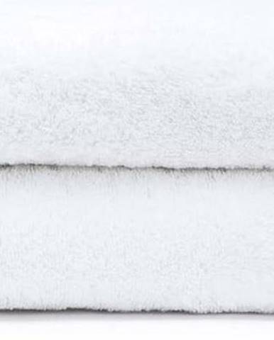 Sada 2 bílých ručníků ze 100% bavlny Bonami, 50 x 90 cm