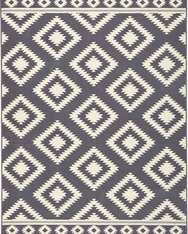 Šedo-krémový koberec Hanse Home Gloria Ethno, 160 x 230 cm