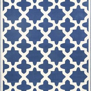 Modro-bílý koberec Zala Living Noble, 160 x 230 cm