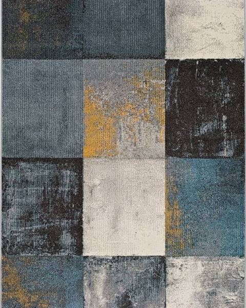 Universal Tmavě šedý koberec Universal Adra Azulo, 133 x 190 cm