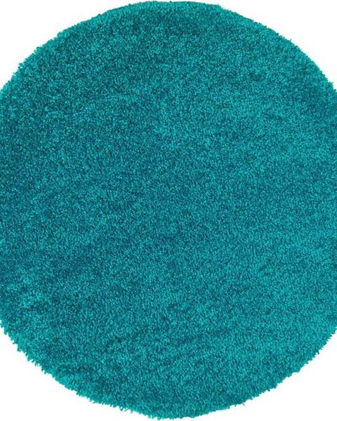Universal Modrý koberec Universal Aqua Liso, ø 80 cm