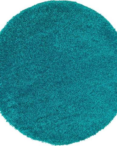 Modrý koberec Universal Aqua Liso, ø 80 cm