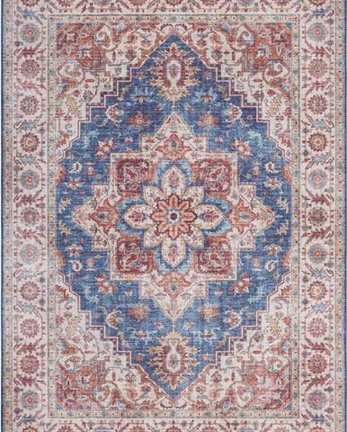 Modro-červený koberec Nouristan Anthea, 160 x 230 cm