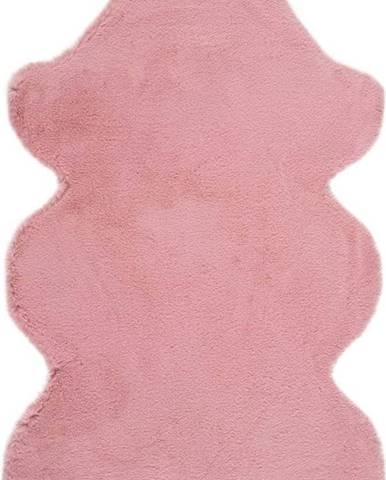 Růžový koberec Universal Fox Liso, 60 x 90 cm
